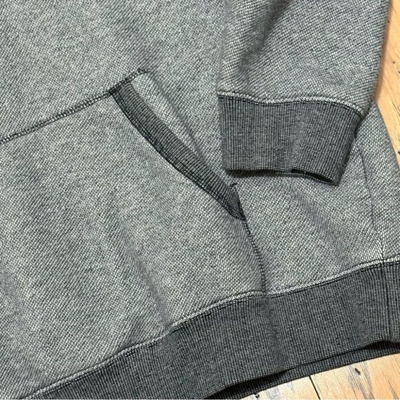 H&M Charcoal Gray Hooded Sweatshirt - Picture 3 of 4